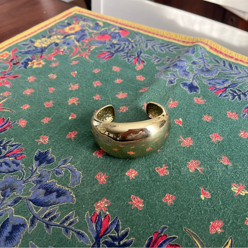 Gold Cuff Bangle